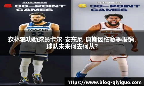 森林狼功勋球员卡尔-安东尼-唐斯因伤赛季报销，球队未来何去何从？
